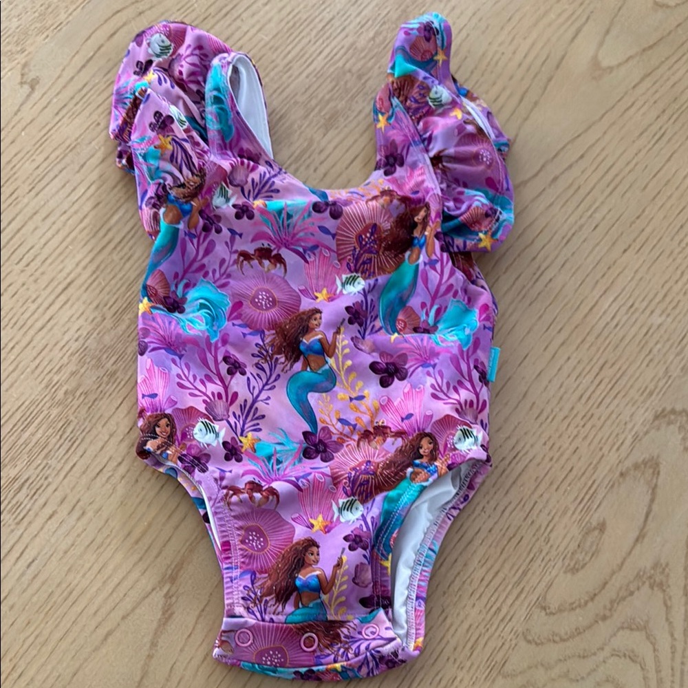 Posh Peanut Little Mermaid Swimsuit (6-12 months)